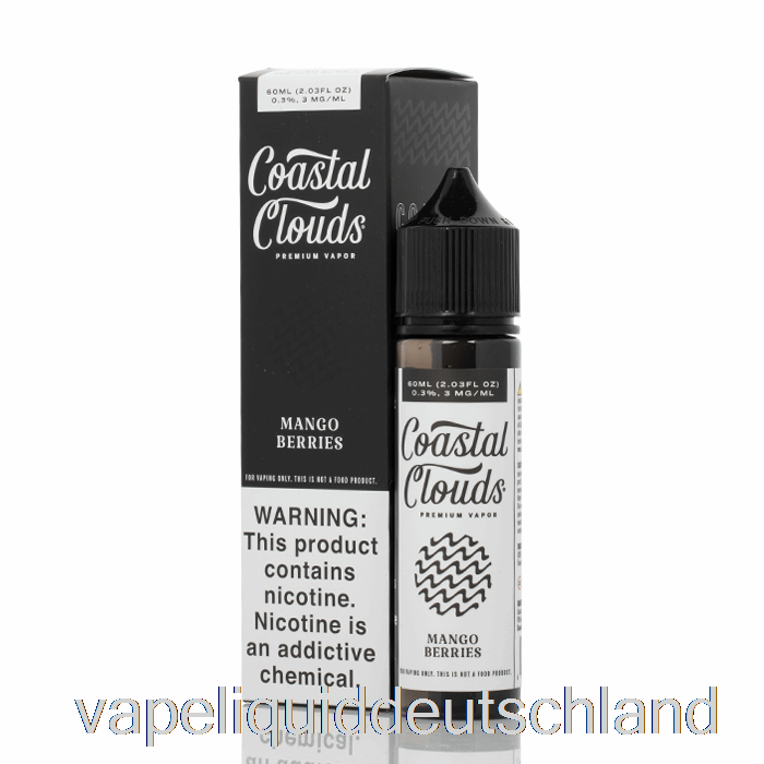 Mangobeeren - Coastal Clouds Co. - 60 Ml 3 Mg Vape-Flüssigkeit